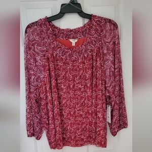 Lined Top 3X/24W-26W New